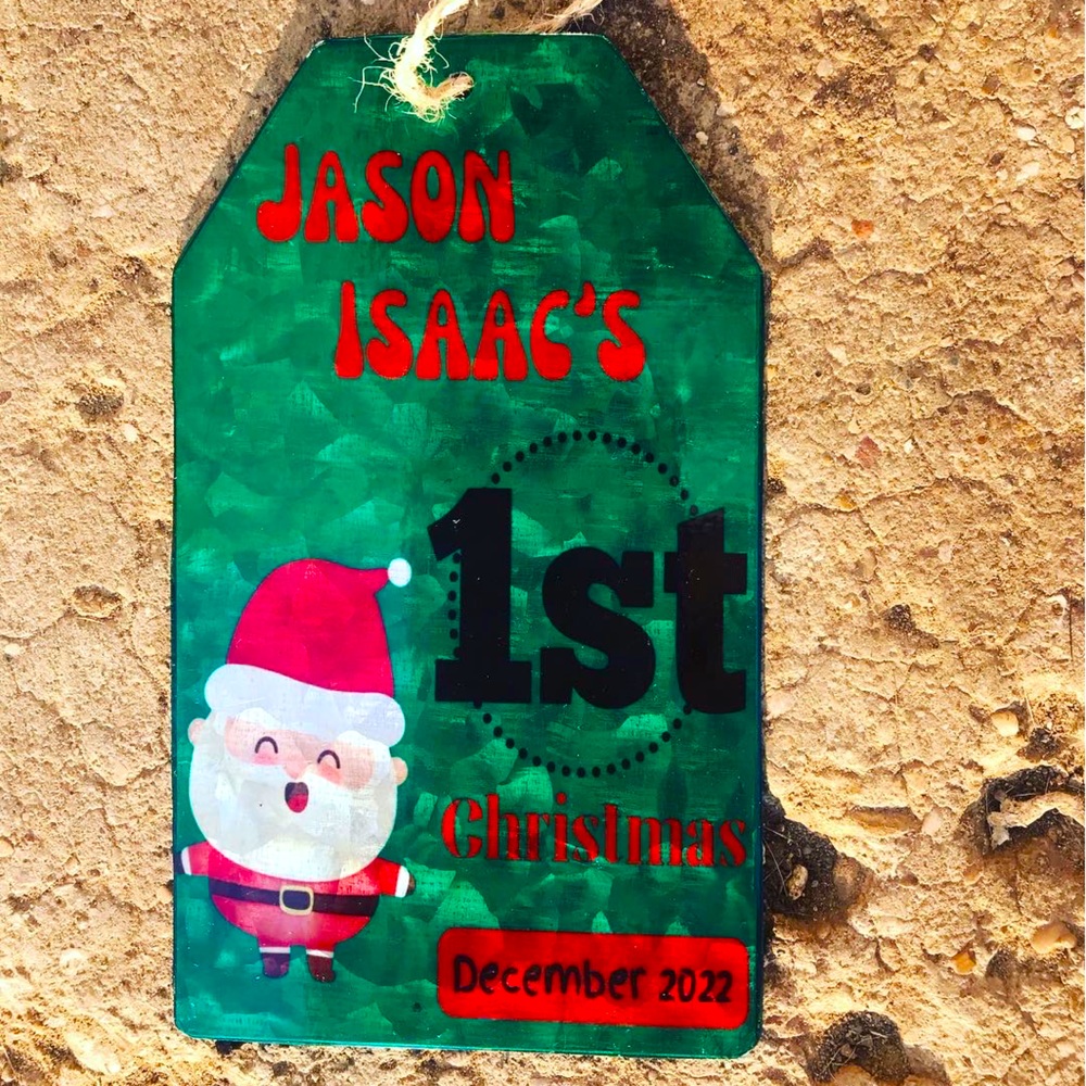 Custom Personalized Christmas Ornaments